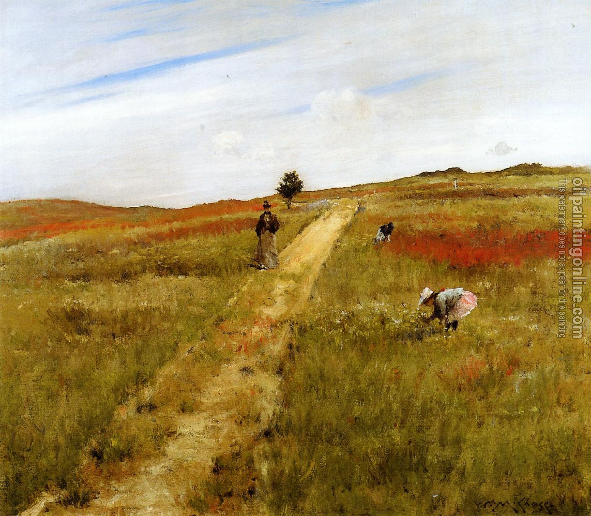 Chase, William Merritt - Shinnecock Hills aka Shinnecock Hills Autumn